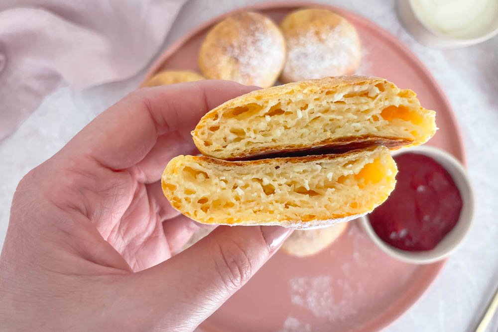 Minkšti varškėčiai orkaitėje