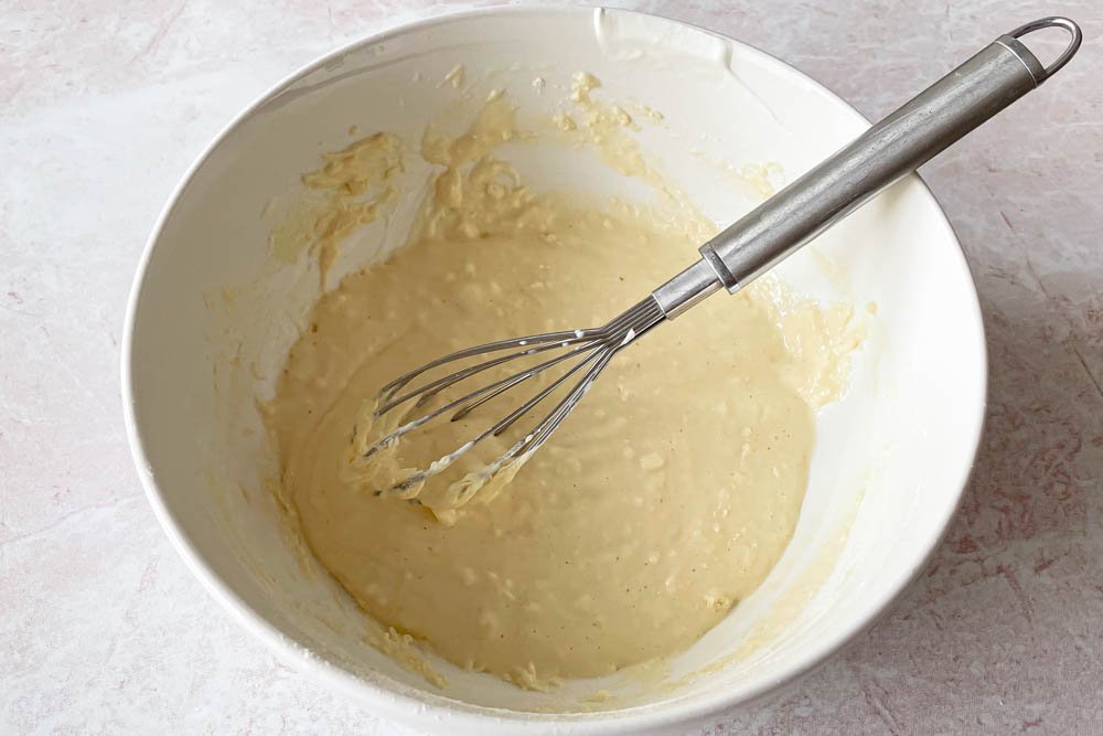 Blynų su graikišku jogurtu gaminimas