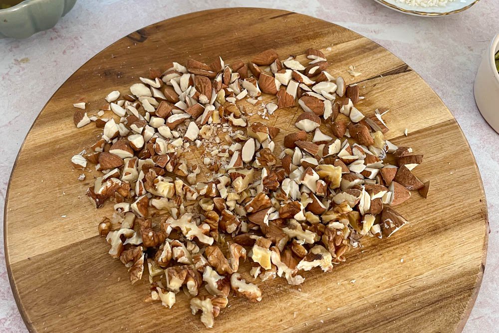 Granola su riešutais