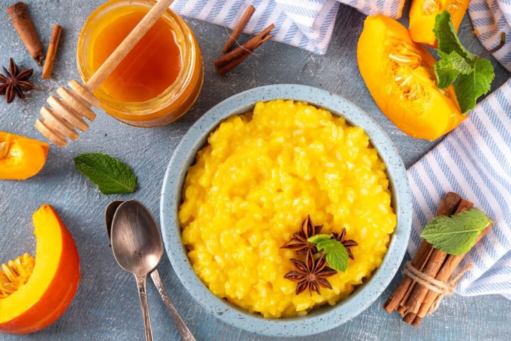 Moliūgų košė pusryčiams