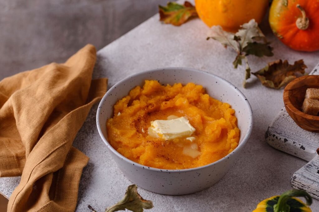 Kreminė moliūgų košė pusryčiams