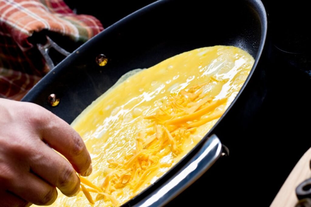 Omletas su sūriu